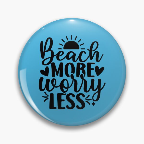 Item preview, Beach More ~Worry Less designed and sold by eCOWmerce.