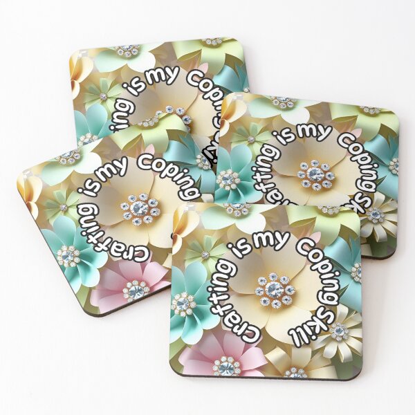 Item preview, Crafting is my Coping Skill ! designed and sold by Byou22.
