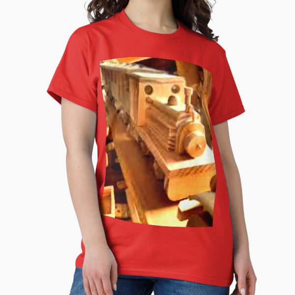 Item preview, Wood Train designed and sold by ontological.