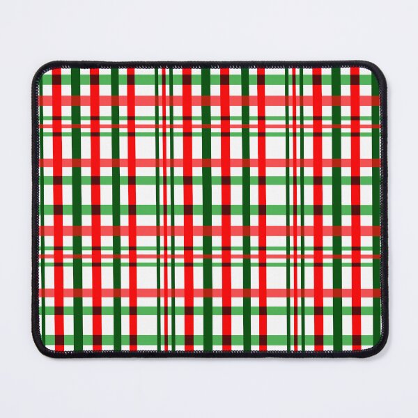 Item preview, Vintage Christmas Plaid Red White and Green Seamless Pattern designed and sold by Sharon Schwalbe.