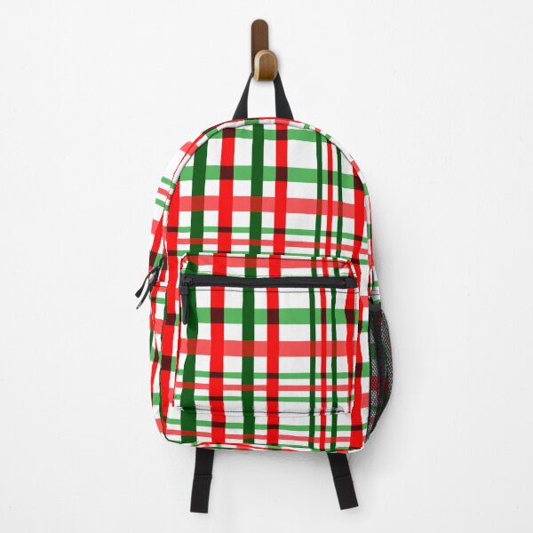Item preview, Vintage Christmas Plaid Red White and Green Seamless Pattern designed and sold by Sharon Schwalbe.