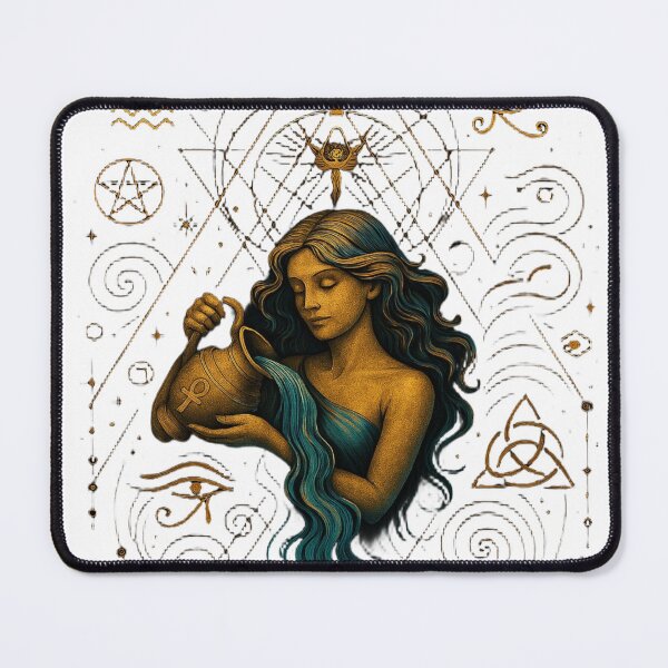 Item preview,  Aquarius – Sacred Water bearer Light Code Design | NUR Frequency Collection designed and sold by NUR.