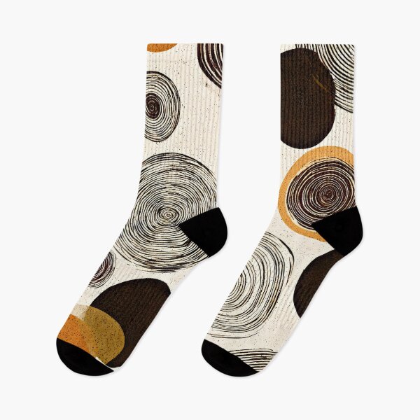 Item preview, Boho-Inspired Earthtone-Colored Circles Abstract Scattered Pattern designed and sold by DEC02.