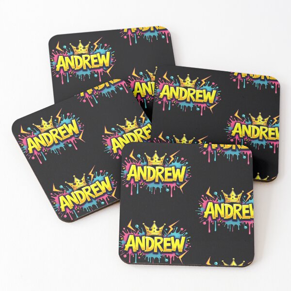 Item preview, ANDREW – Neon Graffiti Crown Design with Urban Attitude designed and sold by Polycare.