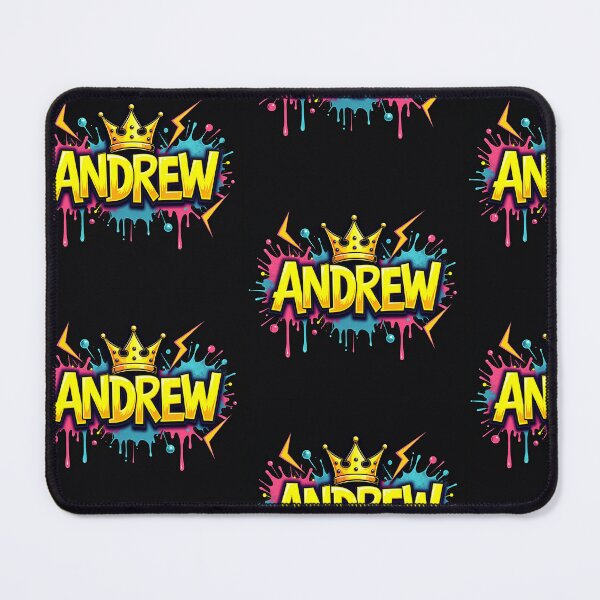 Item preview, ANDREW – Neon Graffiti Crown Design with Urban Attitude designed and sold by Polycare.