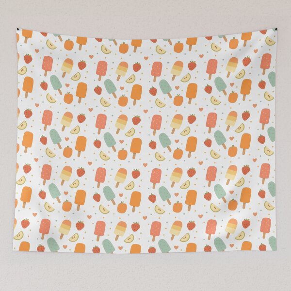Item preview, Cute Popsicles Pattern designed and sold by FreeGlim.