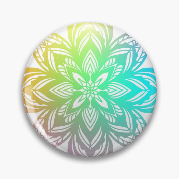 Artikelvorschau, Regenbogen-Mandala entworfen und verkauft von ShadeySunflow.