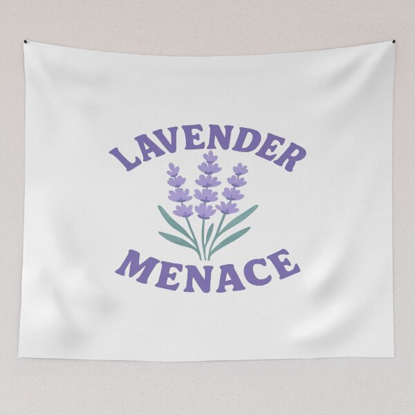 Item preview, Lavender menace designed and sold by YourFavBuddy.