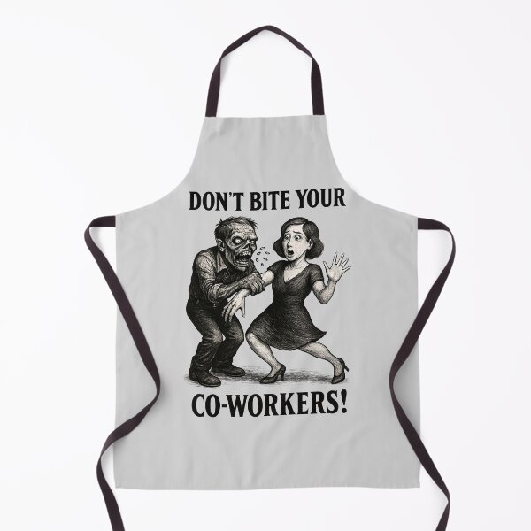 Item preview, Zombie - Don't Bite Your Co-workers! designed and sold by NightTimeJ.