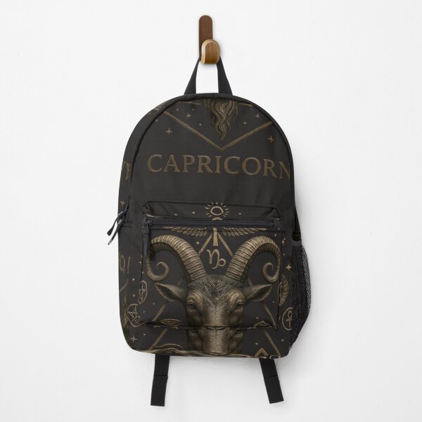Item preview, Capricorn – Sacred Power Goat Symbol | NUR Zodiac Frequency Design designed and sold by NUR.