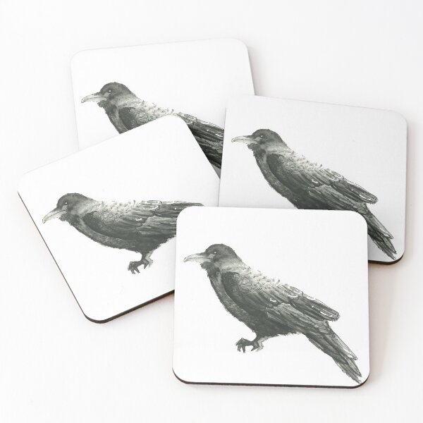 Item preview, Watercolor Raven designed and sold by Brandi Wheeler.