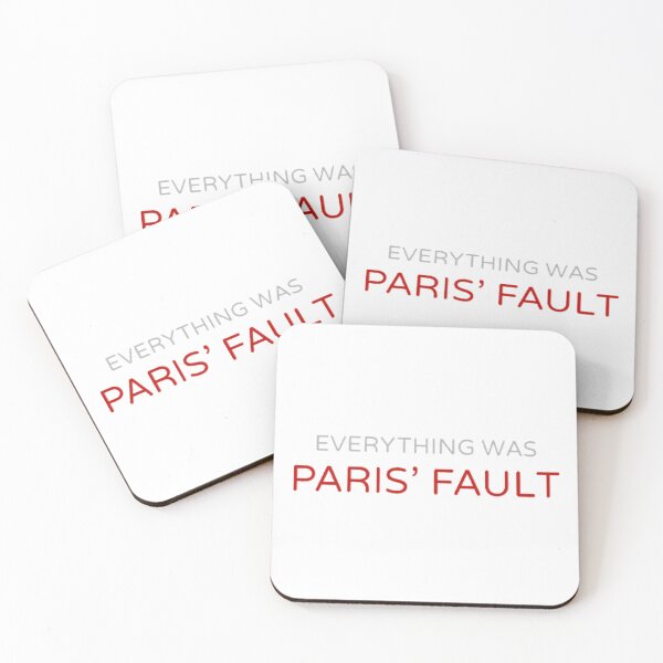 Item preview, Everything Was Paris' Fault designed and sold by nickiibird.