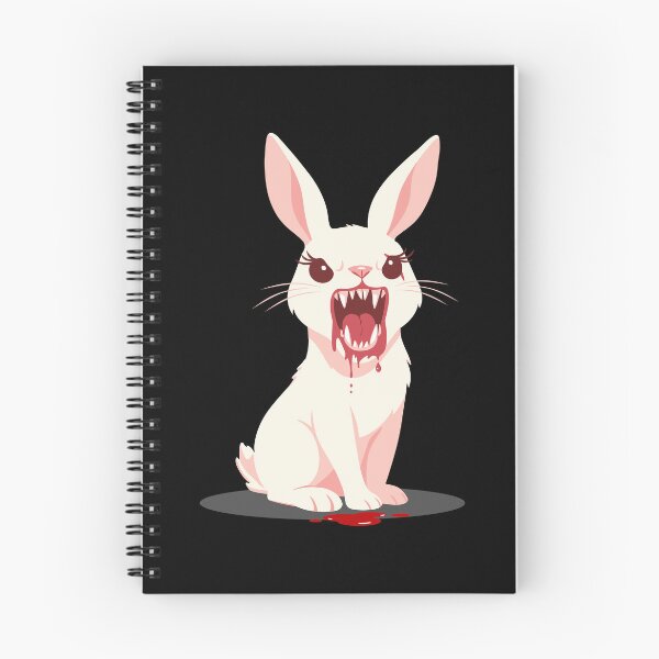 Item preview, Killer Rabid Rabbit with large evil teeth designed and sold by mirrorimages.