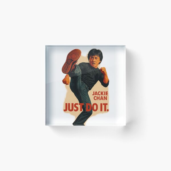 Item preview, Jackie Chan Just Do It kicking designed and sold by Action Heroes Stuff.