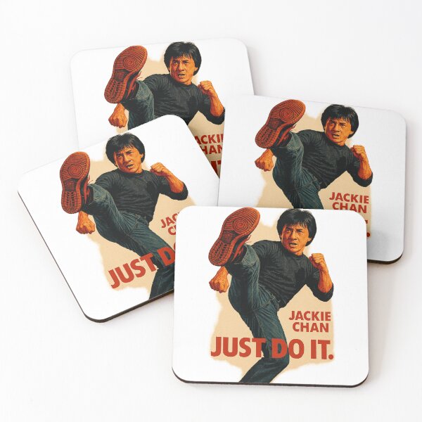 Item preview, Jackie Chan Just Do It kicking designed and sold by Action Heroes Stuff.