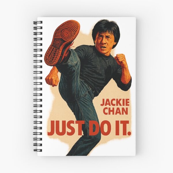 Item preview, Jackie Chan Just Do It kicking designed and sold by Action Heroes Stuff.