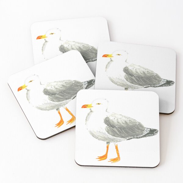 Item preview, Watercolor Seagull designed and sold by Brandi Wheeler.