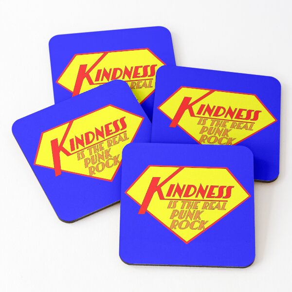 Item preview, Kindness is the Real Punk Rock designed and sold by LeatherRebel75.