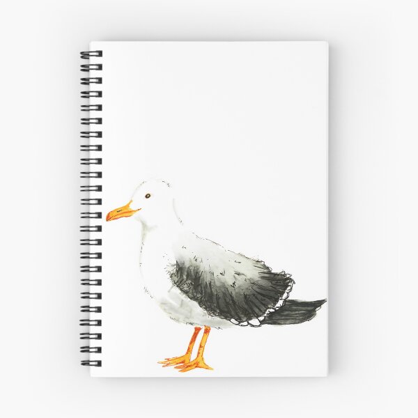 Item preview, Watercolor Silly Seagull designed and sold by Brandi Wheeler.