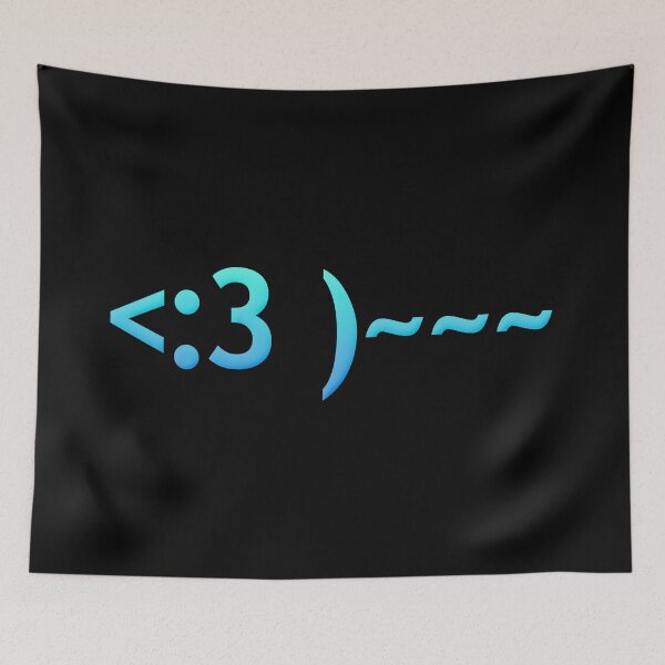 Item preview, RAT Cute Asterisks Emote in Blue designed and sold by Memes N Lore .