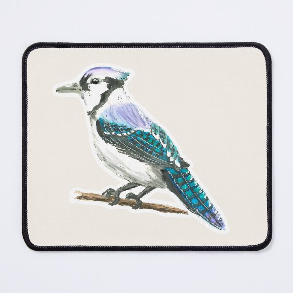Item preview, Watercolor Blue Jay designed and sold by Brandi Wheeler.