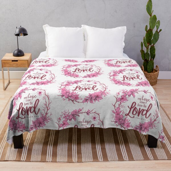 Item preview, My hope comes from the Lord - pink lemonade designed and sold by Cane & Abel Creations ..