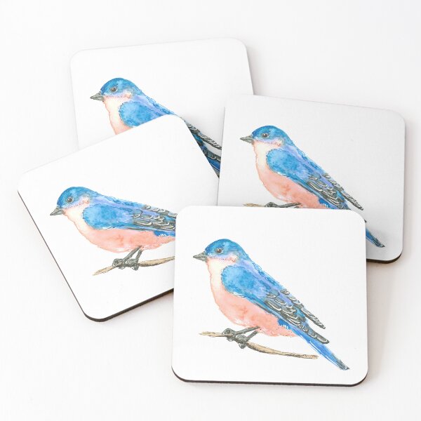 Item preview, Watercolor Bluebird designed and sold by Brandi Wheeler.