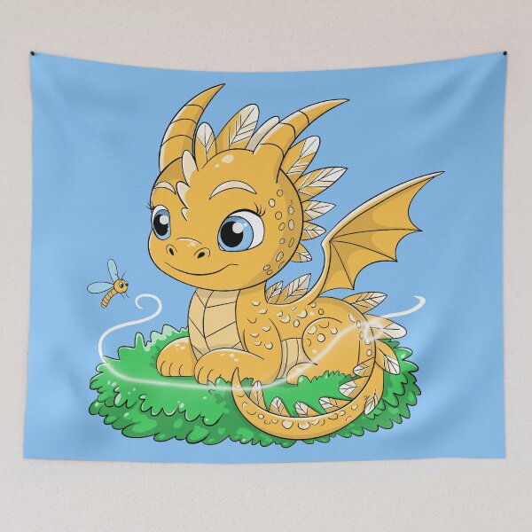Item preview, Golden Dragon Dilly Dallying Andarna Romantasy   designed and sold by Chelsealuv Krigbaum.