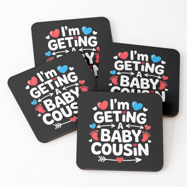 Item preview, I'm Getting A Baby Cousin Cute Baby Pregnancy Announcement  designed and sold by URGlden.