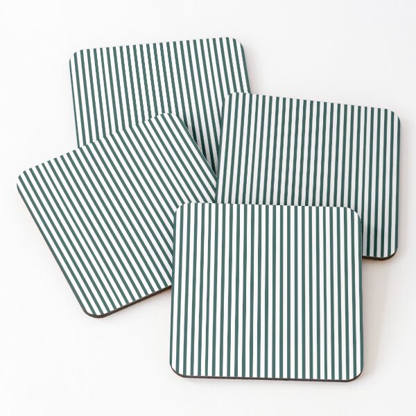 Item preview, Kale Green | Vertical Striped Colour 2024 Autumn Winter Fashion Season designed and sold by SargassoB.