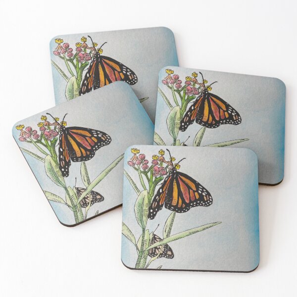 Item preview, Watercolor Monarch Butterflies designed and sold by pforphthalo.