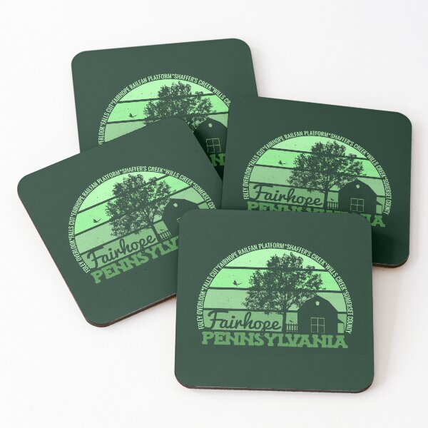 Item preview, Fairhope Pennsylvania Sunset Retro Vintage Local Pride Logo designed and sold by CRHPOD20.