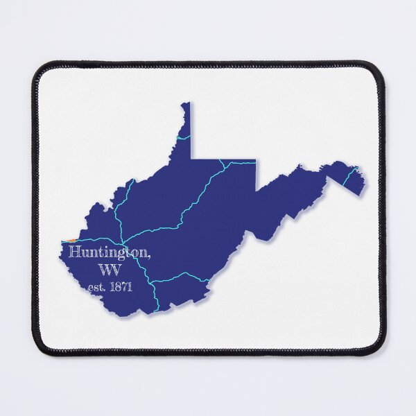 Item preview, Huntington, WV [Blue] designed and sold by PhilbonianDezin.
