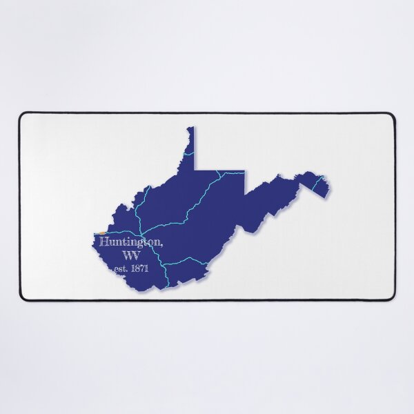 Item preview, Huntington, WV [Blue] designed and sold by PhilbonianDezin.
