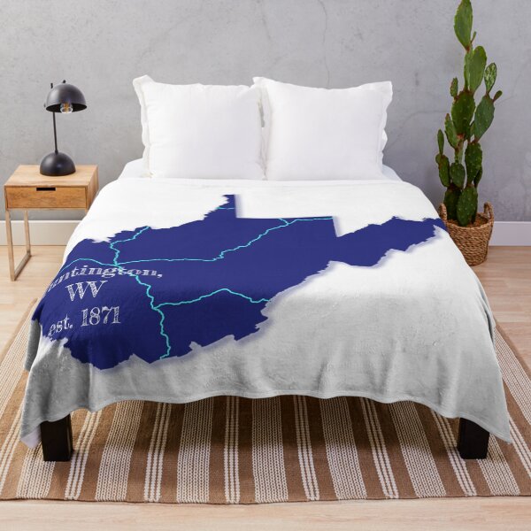 Item preview, Huntington, WV [Blue] designed and sold by PhilbonianDezin.