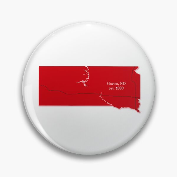 Item preview, Huron, SD [Red] designed and sold by PhilbonianDezin.