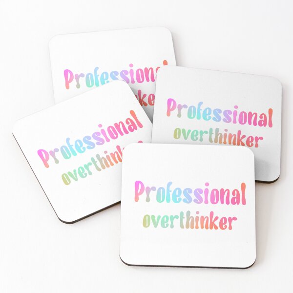 Item preview, Professional overthinker designed and sold by Myinsidethoughts.