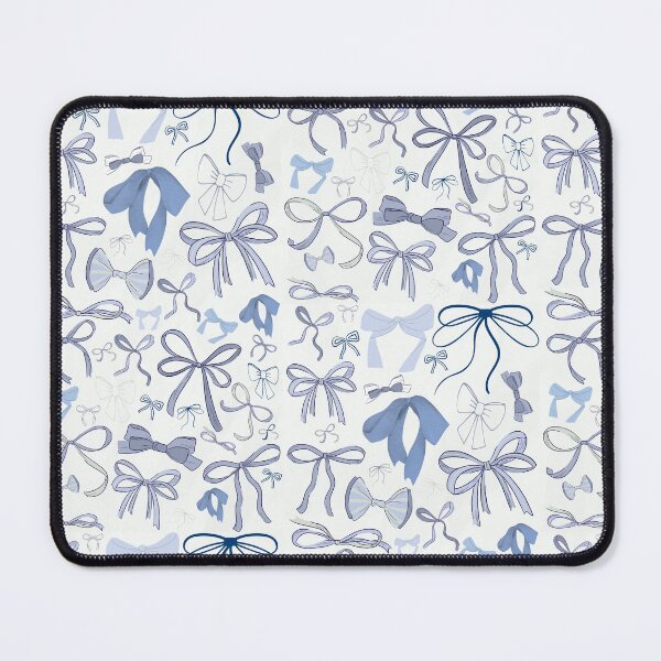 Item preview, Chinoiserie Blue Bows Pattern designed and sold by The Painted Topaz.