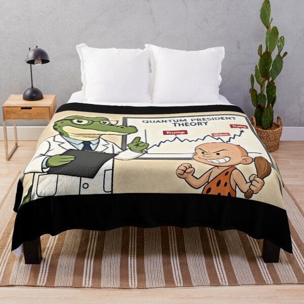 Item preview, Croaky and Bonk teach Quantum President Theory designed and sold by CroakysCorner.