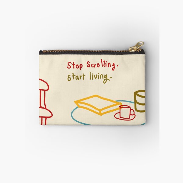 Item preview, Stop Scrolling, Start Living designed and sold by Kintsugi99.
