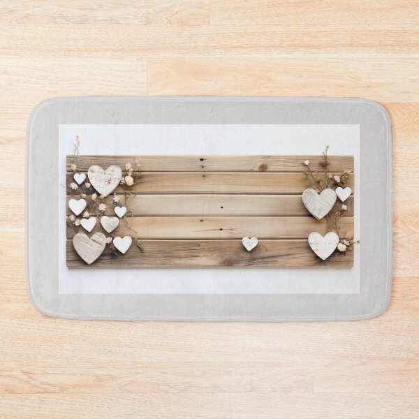 Item preview, Hearts and Barn Board farmhouse decor designed and sold by Roxane Bay.