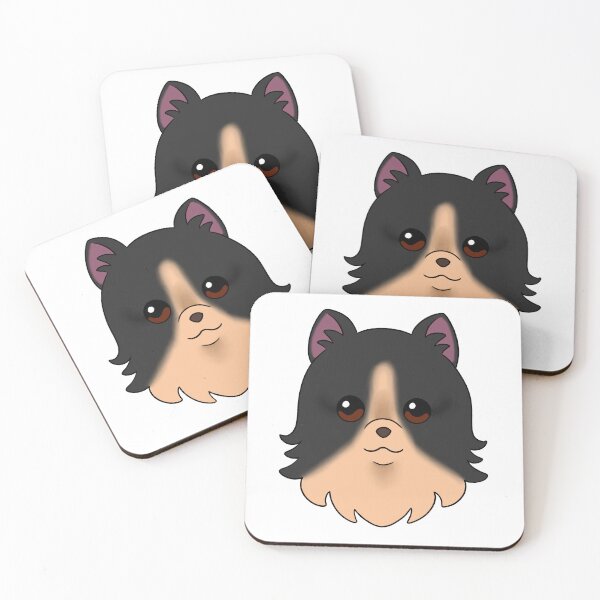 Item preview, Black Pomeranian Cream Forehead designed and sold by OliRoseArt.