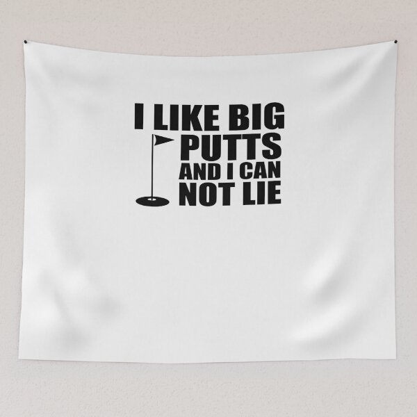Item preview, I Like Big Putts and I Can Not Lie V7 designed and sold by TeeTimeGuys.