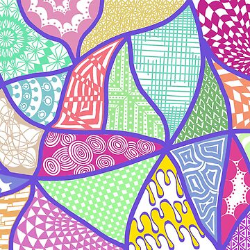 Artwork thumbnail, Explosion of Color by JTay_Draws