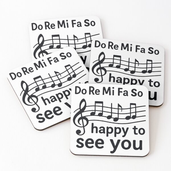 Item preview, Do Re Mi Fa So happy to see you designed and sold by The Painted Topaz.