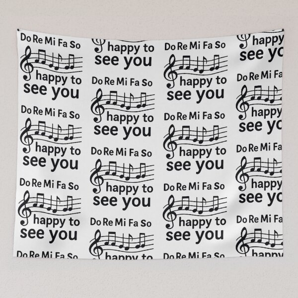 Item preview, Do Re Mi Fa So happy to see you designed and sold by The Painted Topaz.