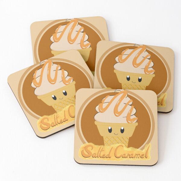Item preview, A Cute Salted Caramel Ice Cream designed and sold by KiyaSketches.
