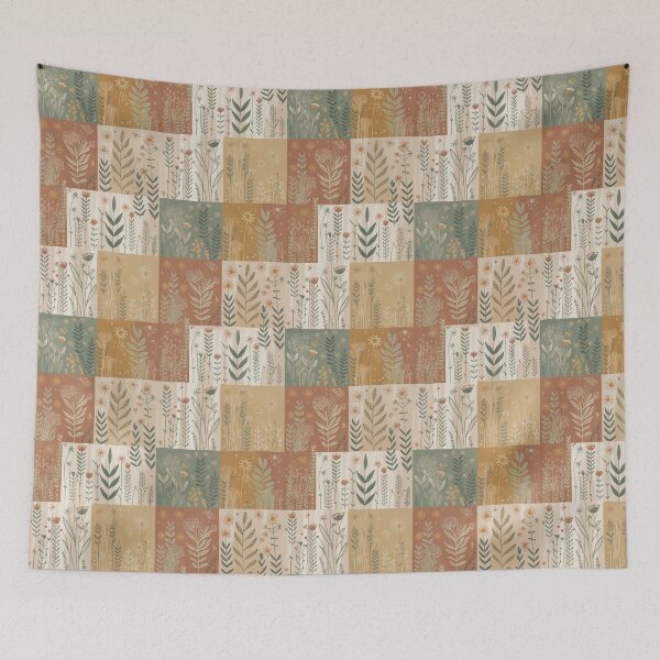 Item preview, Boho-Chic Patchwork Seamless Pattern designed and sold by ORA_ORA.