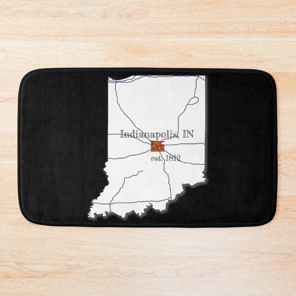 Item preview, Indianapolis, IN [White] designed and sold by PhilbonianDezin.