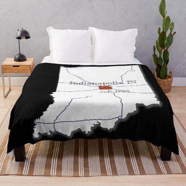 Item preview, Indianapolis, IN [White] designed and sold by PhilbonianDezin.